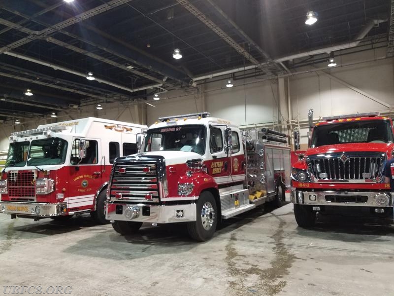 Engine/Tanker 84 at Harrisburg Fire Expo Union Bridge Fire Company