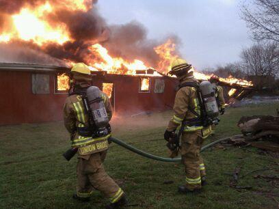 Barn Fire, Bucher John Rd.