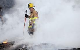 Barn Fire, Bucher John Rd.